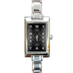 Mitosis Rectangle Italian Charm Watch by MRNStudios