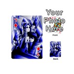 Glacial Speeds Playing Cards 54 Designs (Mini) Front - Diamond7