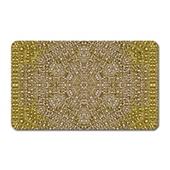 Pearls With A Beautiful Luster And A Star Of Pearls Magnet (rectangular) by pepitasart