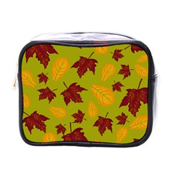 Golden Autumn Mini Toiletries Bag (one Side) by Daria3107