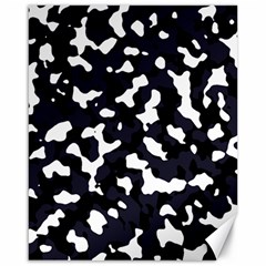 Camouflage Bleu Canvas 16  X 20  by kcreatif