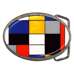 Composition A By Piet Mondrian Belt Buckles by maximumstreetcouture