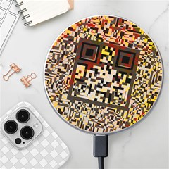 Root Humanity Bar And Qr Code Combo In Brown Wireless Charger by WetdryvacsLair