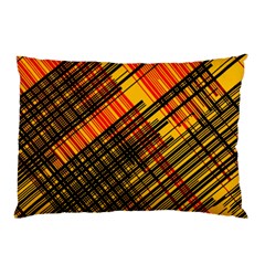 Root Humanity Orange Yellow And Black Pillow Case (two Sides) by WetdryvacsLair