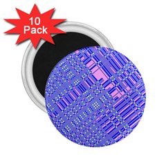 Root Humanity Barcode Purple Pink And Galuboi 2 25  Magnets (10 Pack)  by WetdryvacsLair