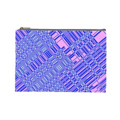 Root Humanity Barcode Purple Pink And Galuboi Cosmetic Bag (large) by WetdryvacsLair