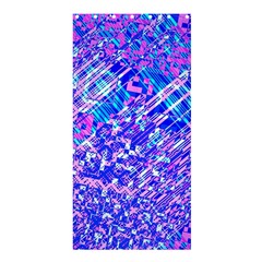 Root Humanity Bar And Qr Code Combo In Purple And Blue Shower Curtain 36  X 72  (stall)  by WetdryvacsLair