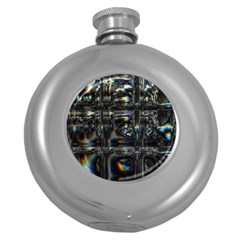 Power Up Round Hip Flask (5 Oz) by MRNStudios