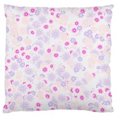 Flower Bomb 5 Large Flano Cushion Case (one Side)