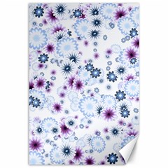 Flower Bomb 4 Canvas 12  X 18  by PatternFactory