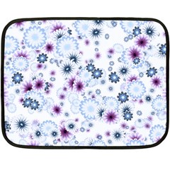 Flower Bomb 4 Fleece Blanket (mini) by PatternFactory