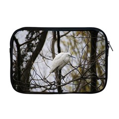 White Egret Apple Macbook Pro 17  Zipper Case by SomethingForEveryone