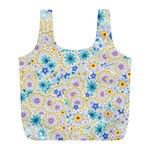 Flower Bomb 2 Full Print Recycle Bag (L) Front