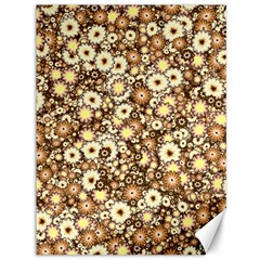 Flower Bomb 3b Canvas 36  X 48  by PatternFactory