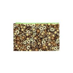 Flower Bomb 3b Cosmetic Bag (xs) by PatternFactory