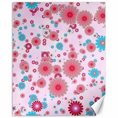 Flower Bomb 11 Canvas 16  X 20  by PatternFactory