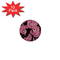 Concentric Circles C 1  Mini Buttons (10 Pack)  by PatternFactory