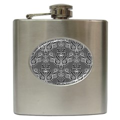 Great Vintage Pattern A Hip Flask (6 Oz) by PatternFactory