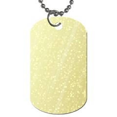 Jubilee Soft Golden Dog Tag (two Sides) by PatternFactory