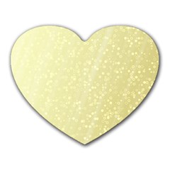 Jubilee Soft Golden Heart Mousepads by PatternFactory