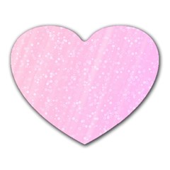 Jubilee Pink Heart Mousepads by PatternFactory