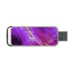 Fraction Space 4 Portable Usb Flash (one Side) by PatternFactory