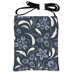 Folk Flowers Pattern  Shoulder Sling Bag by Eskimos