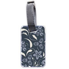 Folk Flowers Pattern  Luggage Tag (two Sides) by Eskimos