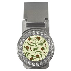 Folk Flowers Pattern  Money Clips (cz)  by Eskimos