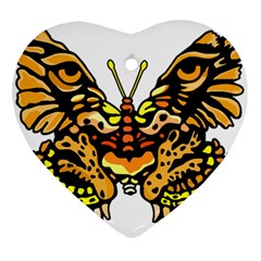 Bigcat Butterfly Ornament (heart)