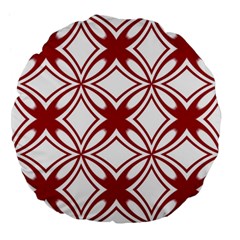 Pattern 6-21-4b Large 18  Premium Flano Round Cushions by PatternFactory