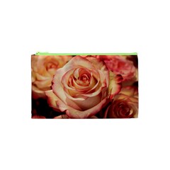 Roses-flowers-rose-bloom-petals Cosmetic Bag (xs)