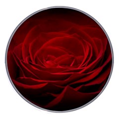 Rose-red-rose-red-flower-petals-waves-glow Wireless Charger