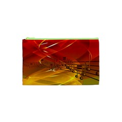 Music-notes-melody-note-sound Cosmetic Bag (xs)
