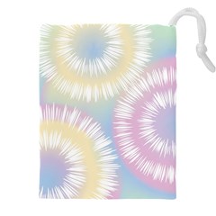 Tie Dye Pattern Colorful Design Drawstring Pouch (4xl) by Sapixe