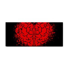 Heart Brain Mind Psychology Doubt Hand Towel by Sapixe