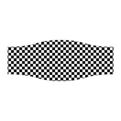 Black And White Checkerboard Background Board Checker Stretchable Headband