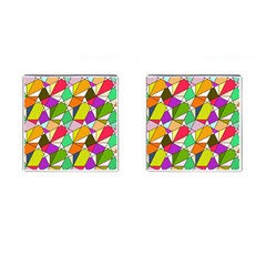 Power Pattern 821-1b Cufflinks (square) by PatternFactory