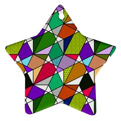 Power Pattern 821-1a Star Ornament (two Sides) by PatternFactory