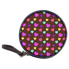 Colorfull Hearts On Choclate Classic 20-cd Wallets by Daria3107