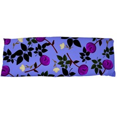 Purple Flower On Lilac Body Pillow Case (dakimakura) by Daria3107