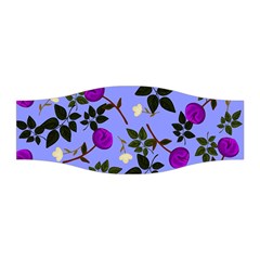 Purple Flower On Lilac Stretchable Headband