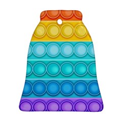 Pop It Pattern Ornament (Bell)