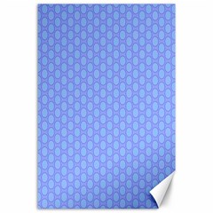 Soft Pattern Blue Canvas 24  X 36  by PatternFactory