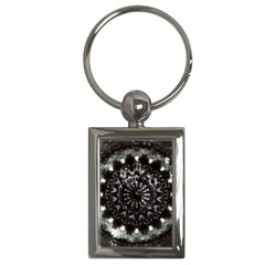 Moody Mandala Key Chain (rectangle) by MRNStudios