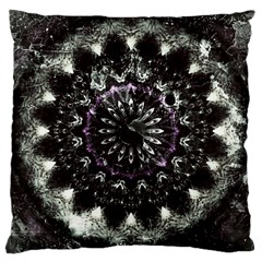 Moody Mandala Large Cushion Case (one Side) by MRNStudios
