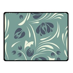 Folk Flowers Pattern Floral Surface Design Seamless Pattern Fleece Blanket (small) by Eskimos