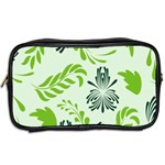 Folk flowers pattern Floral surface design Seamless pattern Toiletries Bag (Two Sides) Back