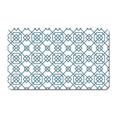 Arabic Vector Seamless Pattern Magnet (rectangular) by webstylecreations
