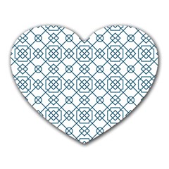 Arabic Vector Seamless Pattern Heart Mousepads by webstylecreations